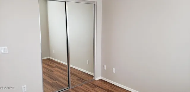 a view of closet area