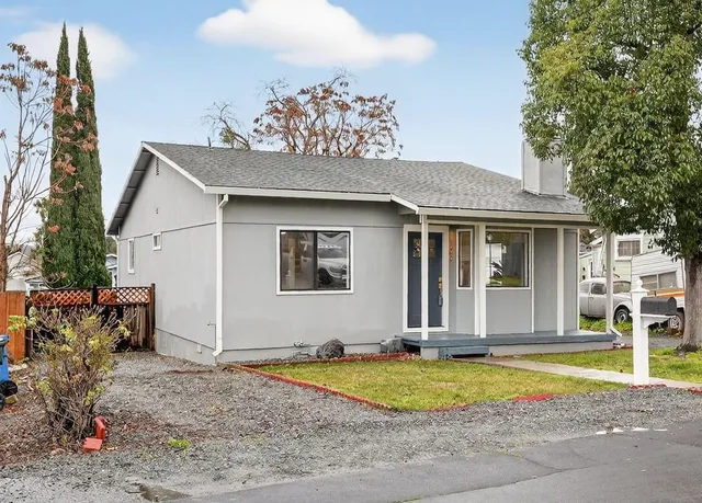 a view of a house with a swimming pool