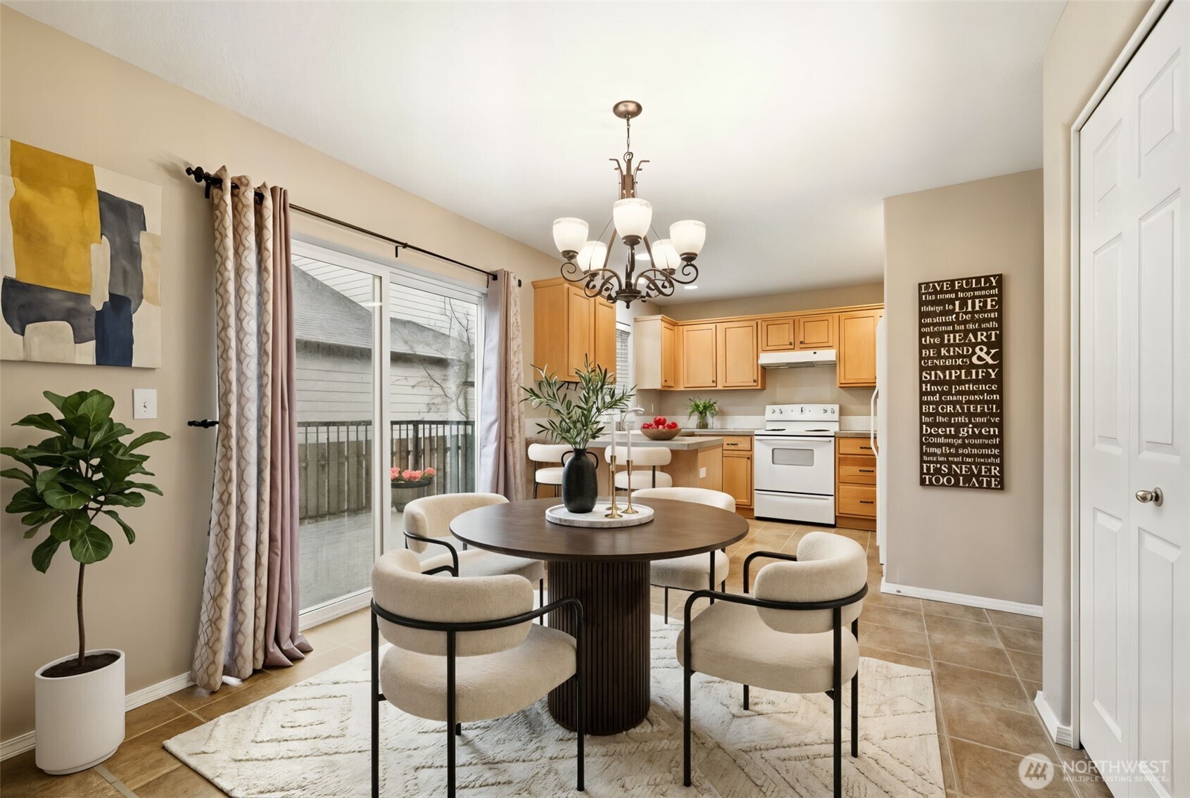 1205 Northeast 165th Way Ridgefield, WA 98642 - Photo 11 of 38 a dining room with furniture and window