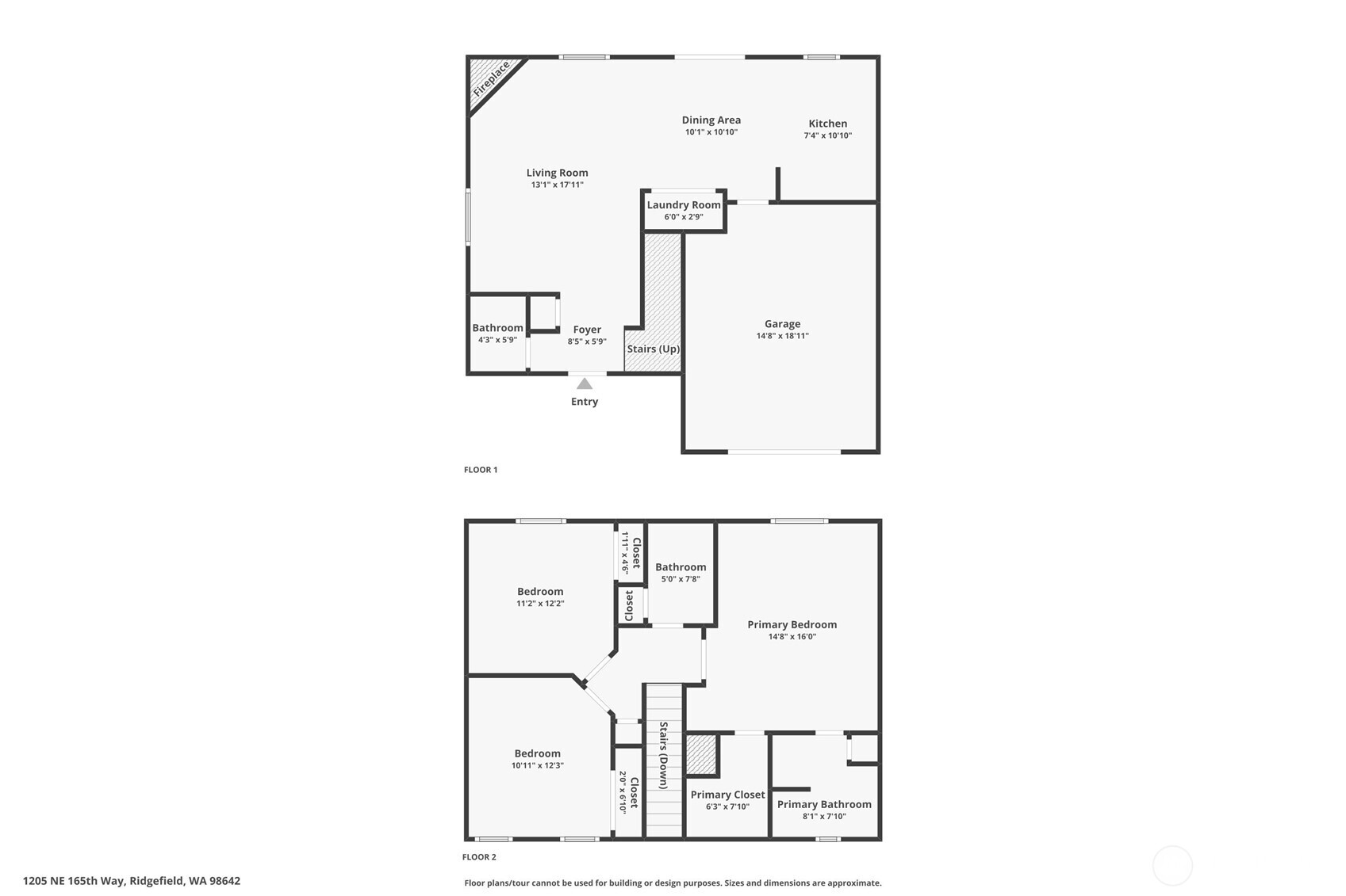 1205 Northeast 165th Way Ridgefield, WA 98642 - Photo 38 of 38 a picture of a bathroom with a shower