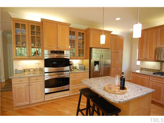 5308 Tallowtree Drive Raleigh, NC 27613 - Photo 8 of 25 Recessed lighting, under/over cabinet lighting, pendant lighting recently added along with BRAND NEW SS APPLIANCES!! Kitchen