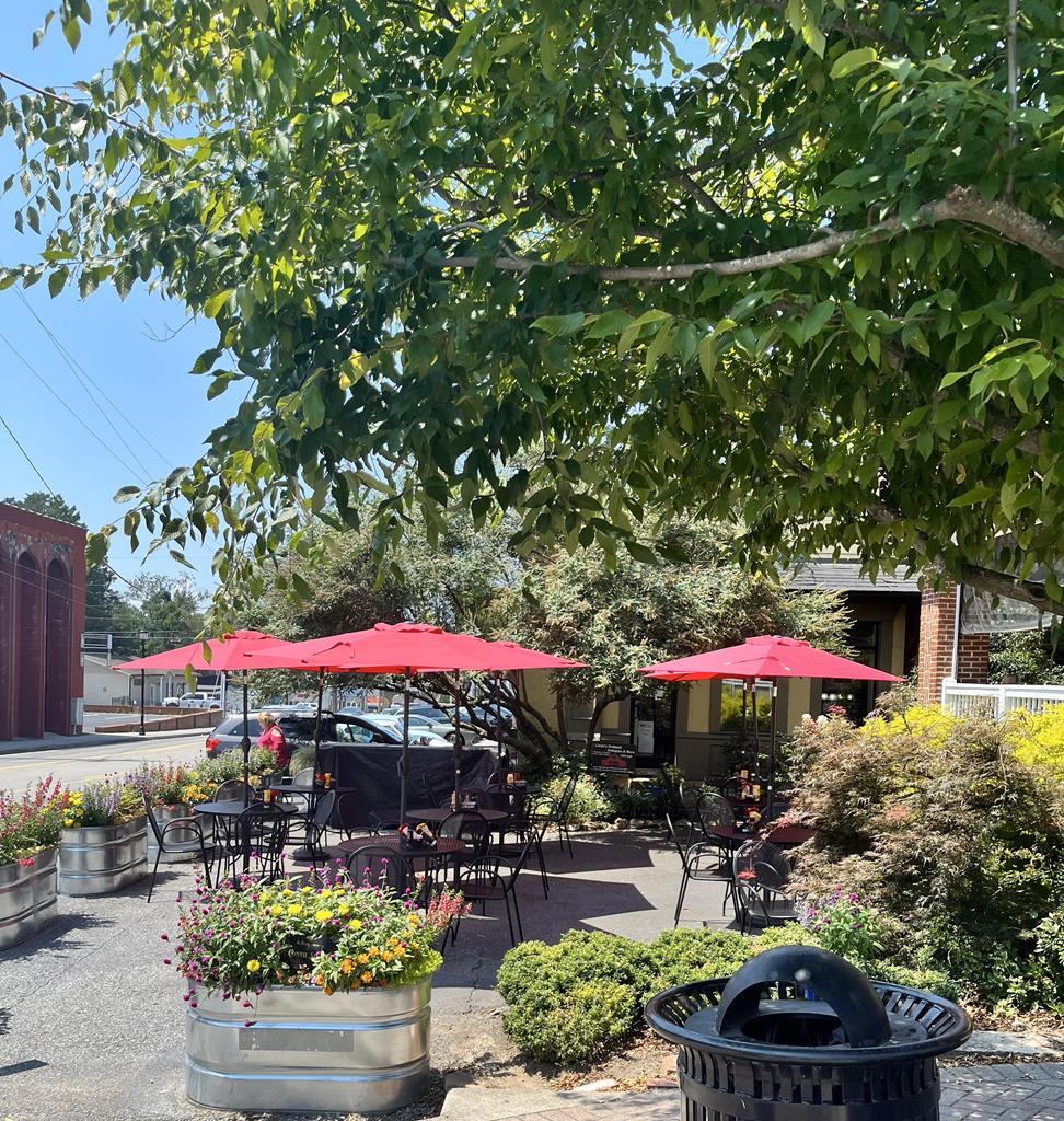 783 Hickory Ridge Drive Ellijay, GA 30536 - Photo 51 of 53 Canterberry cafe with outdoor dining downtown Elli