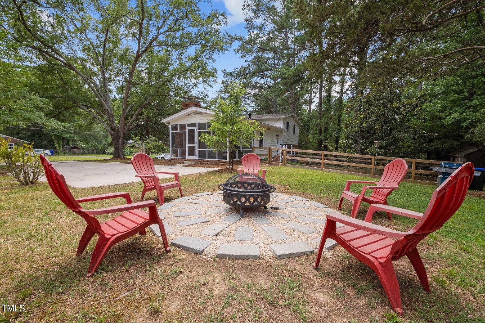 1205 Willow Drive Chapel Hill, NC 27517 - Photo 6 of 45 a view of a chairs and table in the terrace