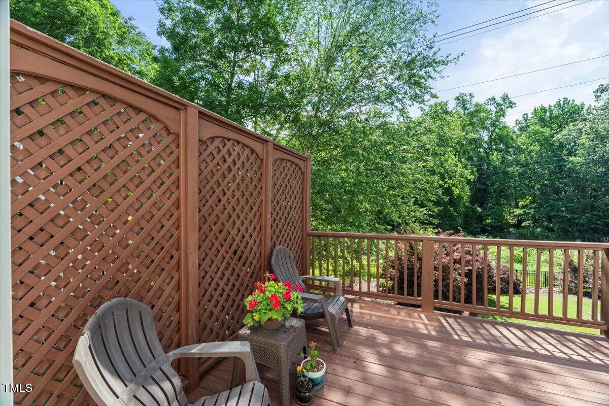 1404 Kings Lassiter Way Raleigh, NC 27614 - Photo 14 of 28 a view of balcony with furniture