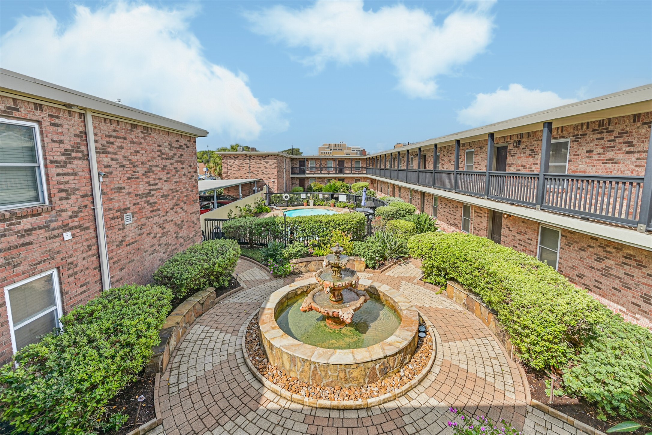 402 Postoffice Street, Unit 201 Galveston, TX 77550 - Photo 2 of 29 a view of balcony with furniture