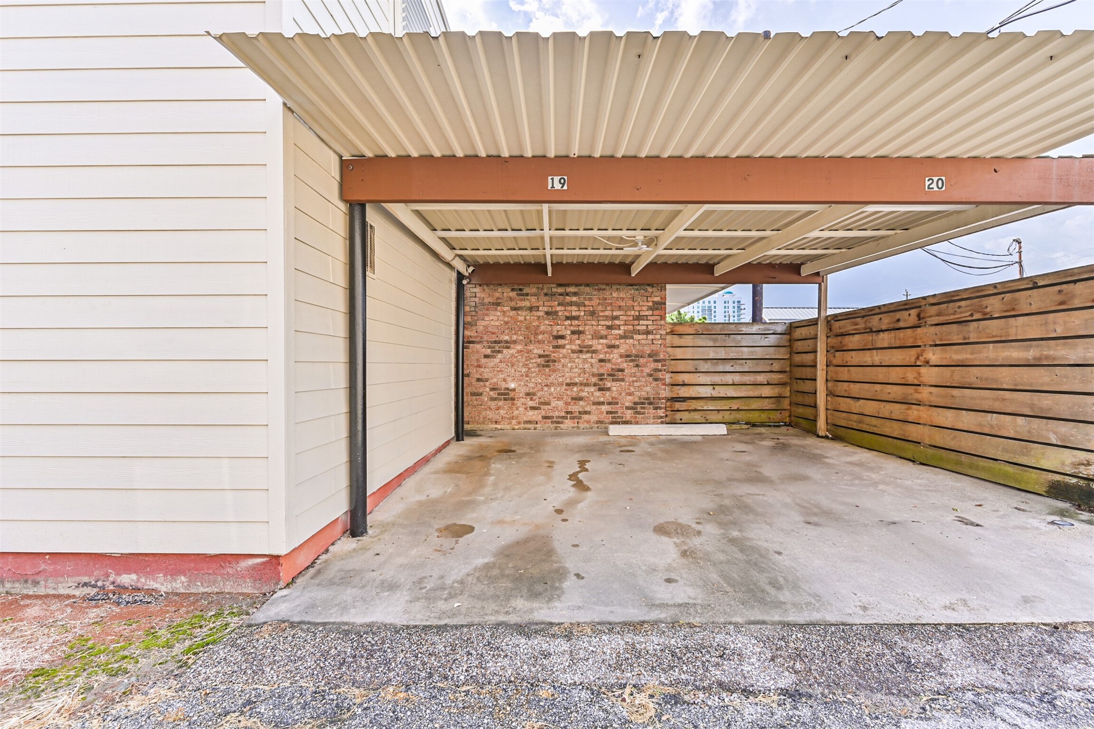 402 Postoffice Street, Unit 201 Galveston, TX 77550 - Photo 29 of 29 a view of a garage