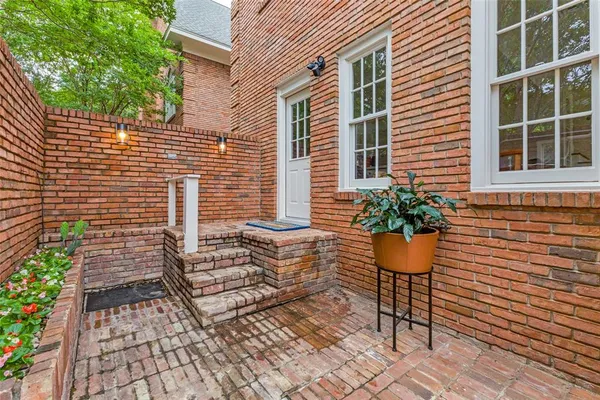 a view of house with patio