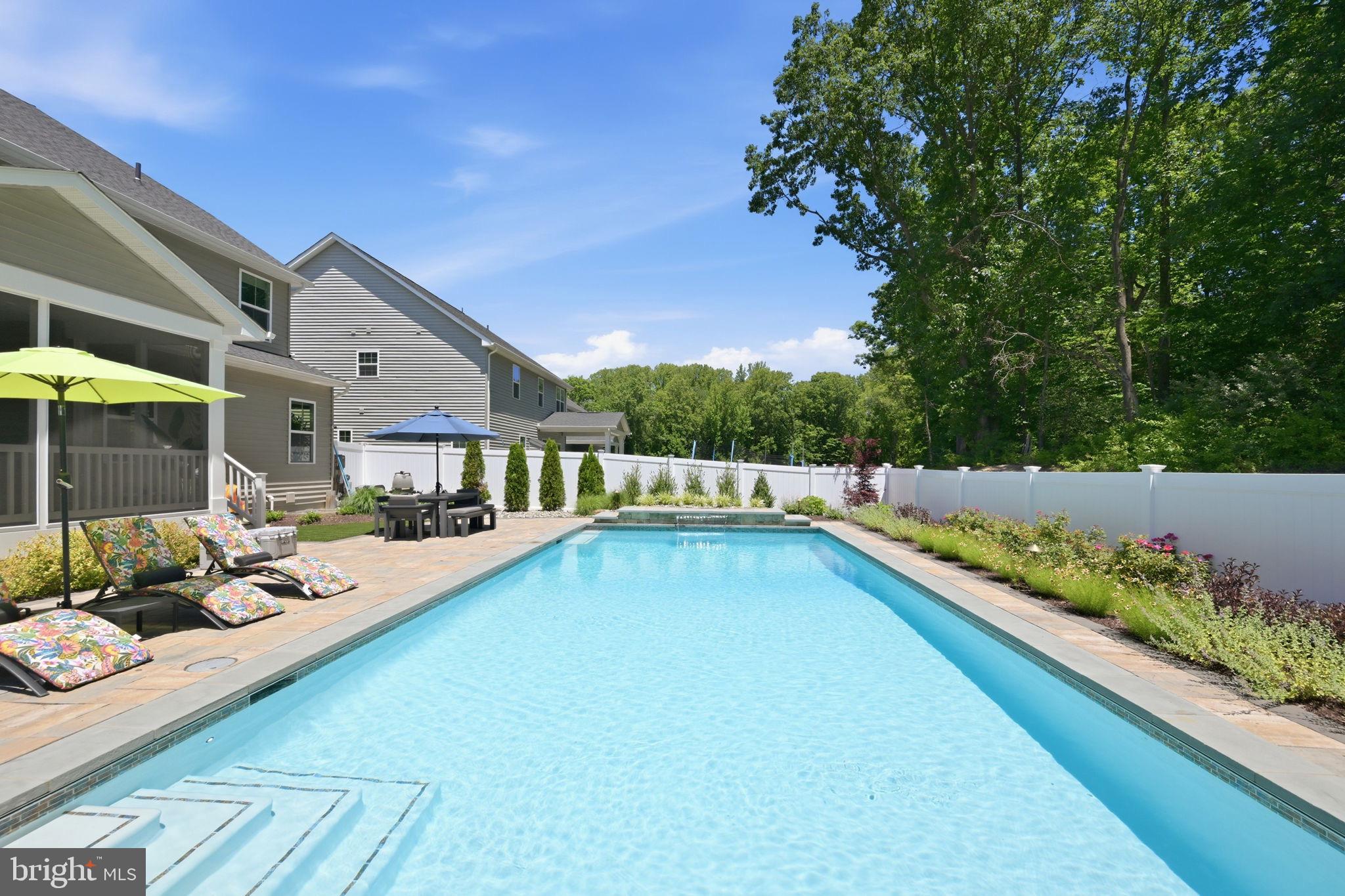 1321 Upper Patuxent Ridge Road Odenton, MD 21113 - Photo 2 of 48 Serene backyard oasis with pool.