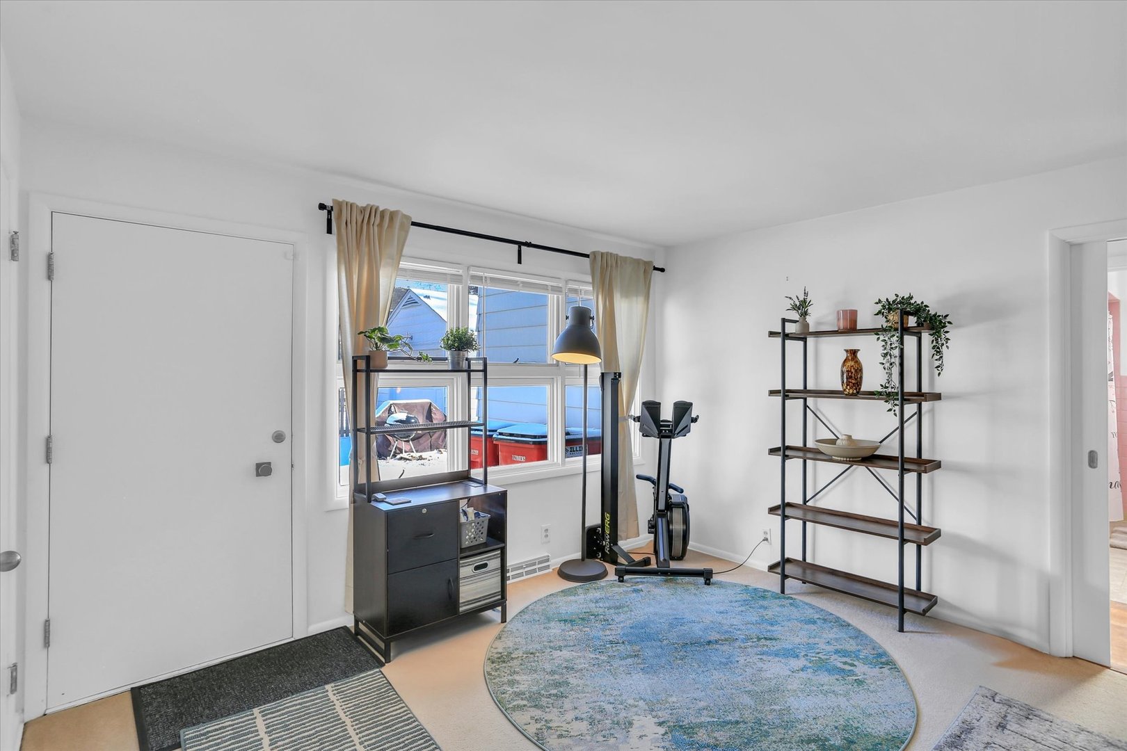 913 West Union Street Champaign, IL 61821 - Photo 15 of 32 a view of a room with racks on the wall