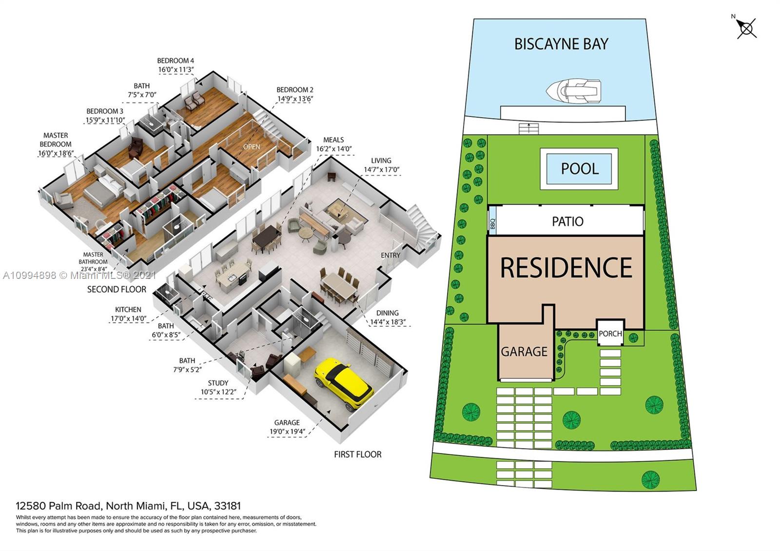 12565 Palm Road North Miami, FL 33181 - Photo 53 of 75