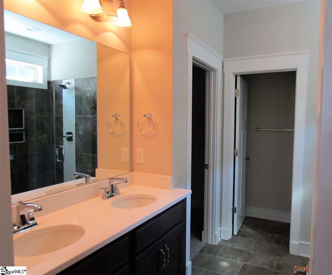 4 Longfellow Way Simpsonville, SC 29681 - Photo 17 of 36 4-piece master bath features double vanities with quartz countertops