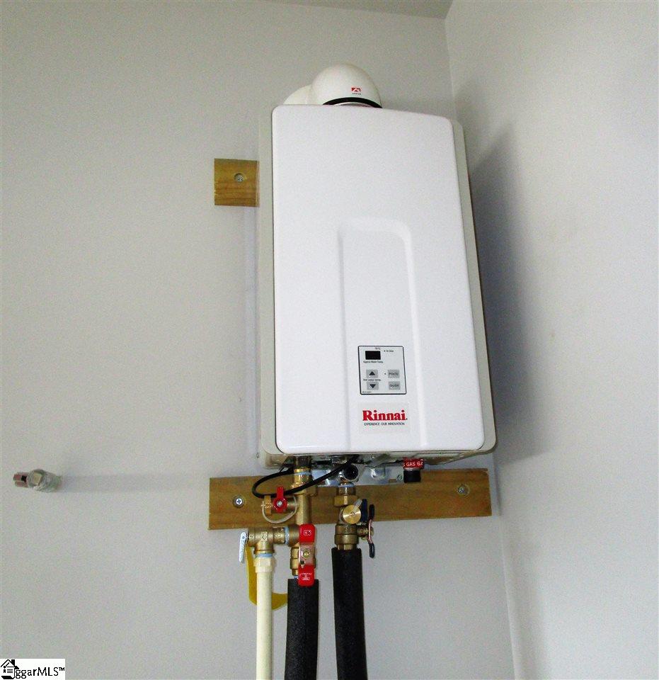4 Longfellow Way Simpsonville, SC 29681 - Photo 30 of 36 Rinnai tankless hot water heater