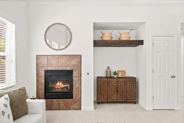 a kitchen with sink and cabinets