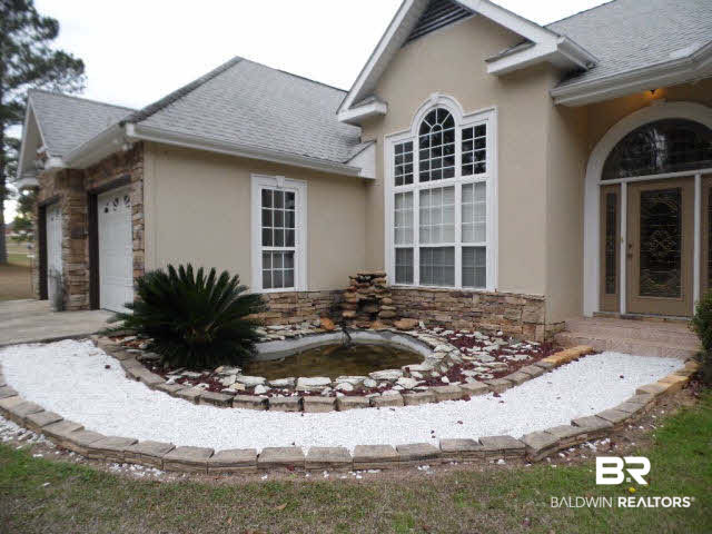 12360 Deer Ridge Drive Wilmer, AL 36587 - Photo 16 of 23 BEAUTIFUL FOUNTAIN AT ENTRY OF HOME