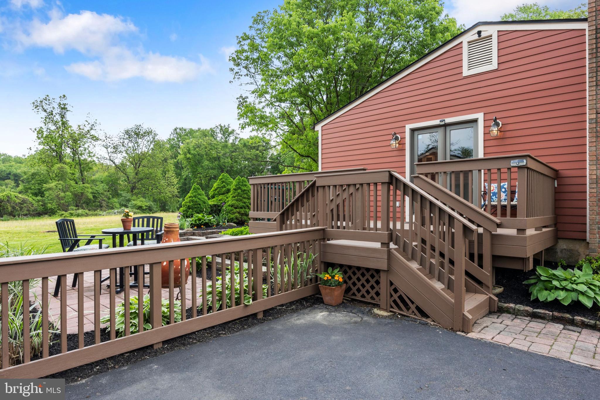 6294 Greenhill Road New Hope, PA 18938 - Photo 24 of 29 Side Deck and Patio