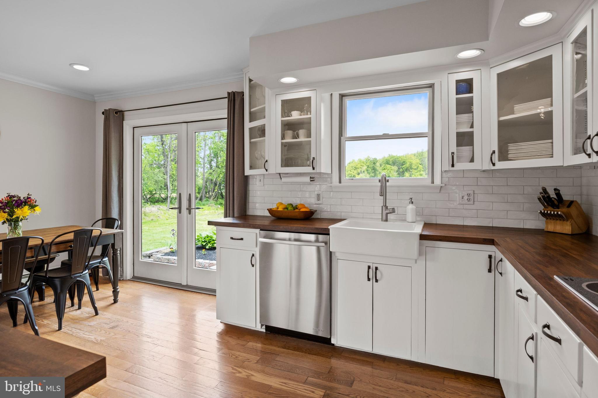 6294 Greenhill Road New Hope, PA 18938 - Photo 8 of 29 Kitchen with View to Back