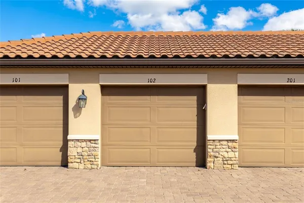 a view of front door of a house