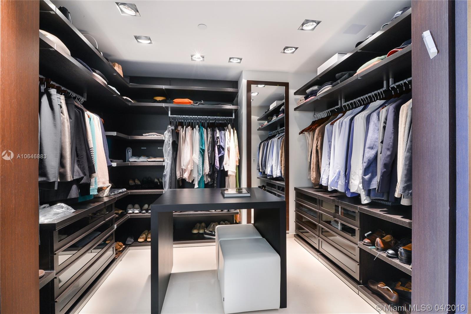 21200 Point Place Aventura, FL 33180 - Photo 22 of 35 METICULOUSLY DESIGNED WALKING CLOSET