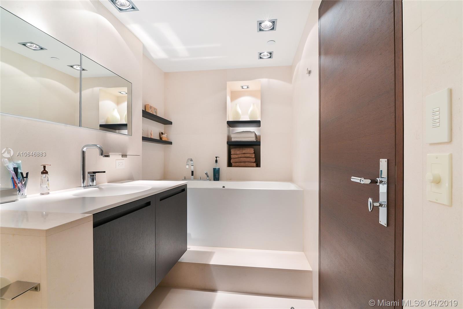 21200 Point Place Aventura, FL 33180 - Photo 29 of 35 OVERSIZED CUSTOM BUILT BOFFI BATHROOM WITH SHOWER AND TUB