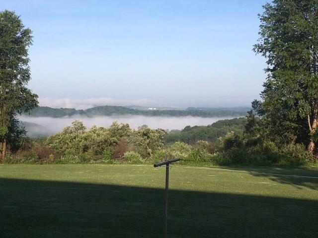 294 Iron Bridge Road Kittanning, PA 16201 - Photo 5 of 24 View from the porch of the Allegheny River with fog over it!