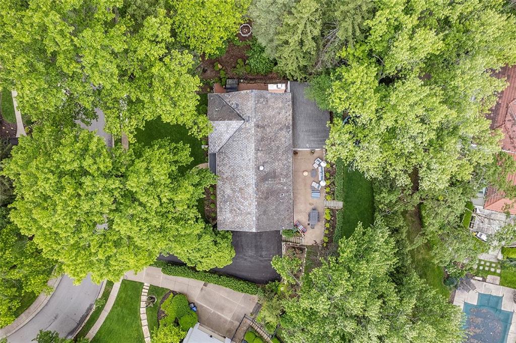 1014 Osage Road Pittsburgh, PA 15243 - Photo 44 of 49 an aerial view of a house with a yard