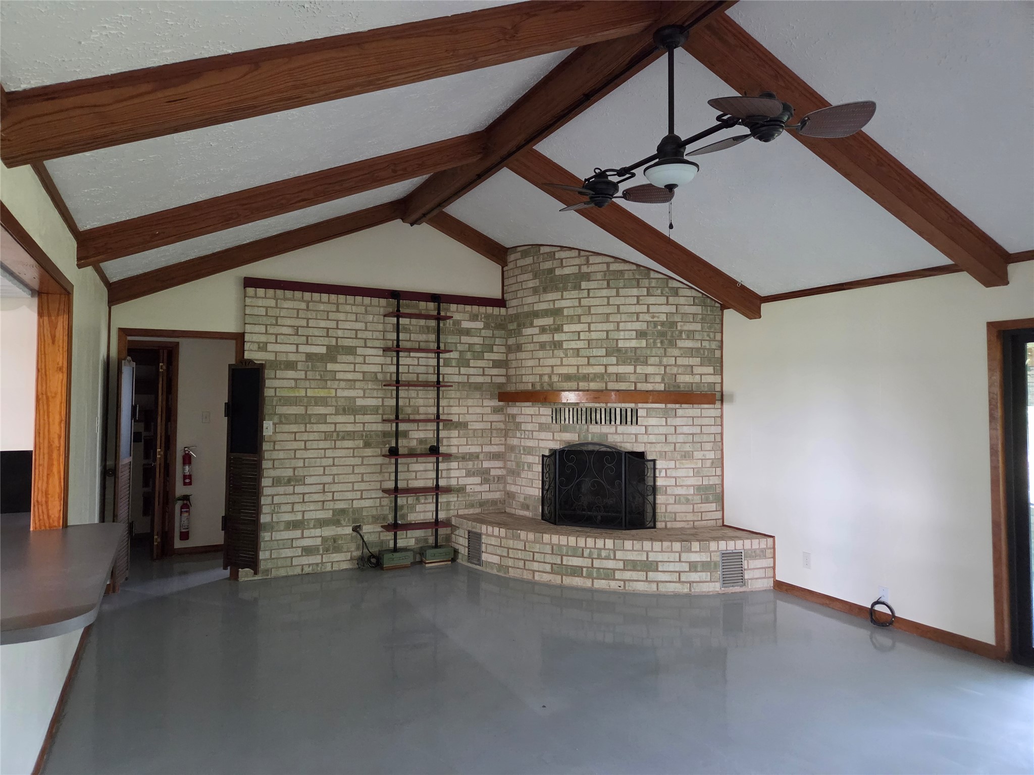 5953 Fm 141 Dime Box, TX 77853 - Photo 9 of 20 a view of an empty room and fire place