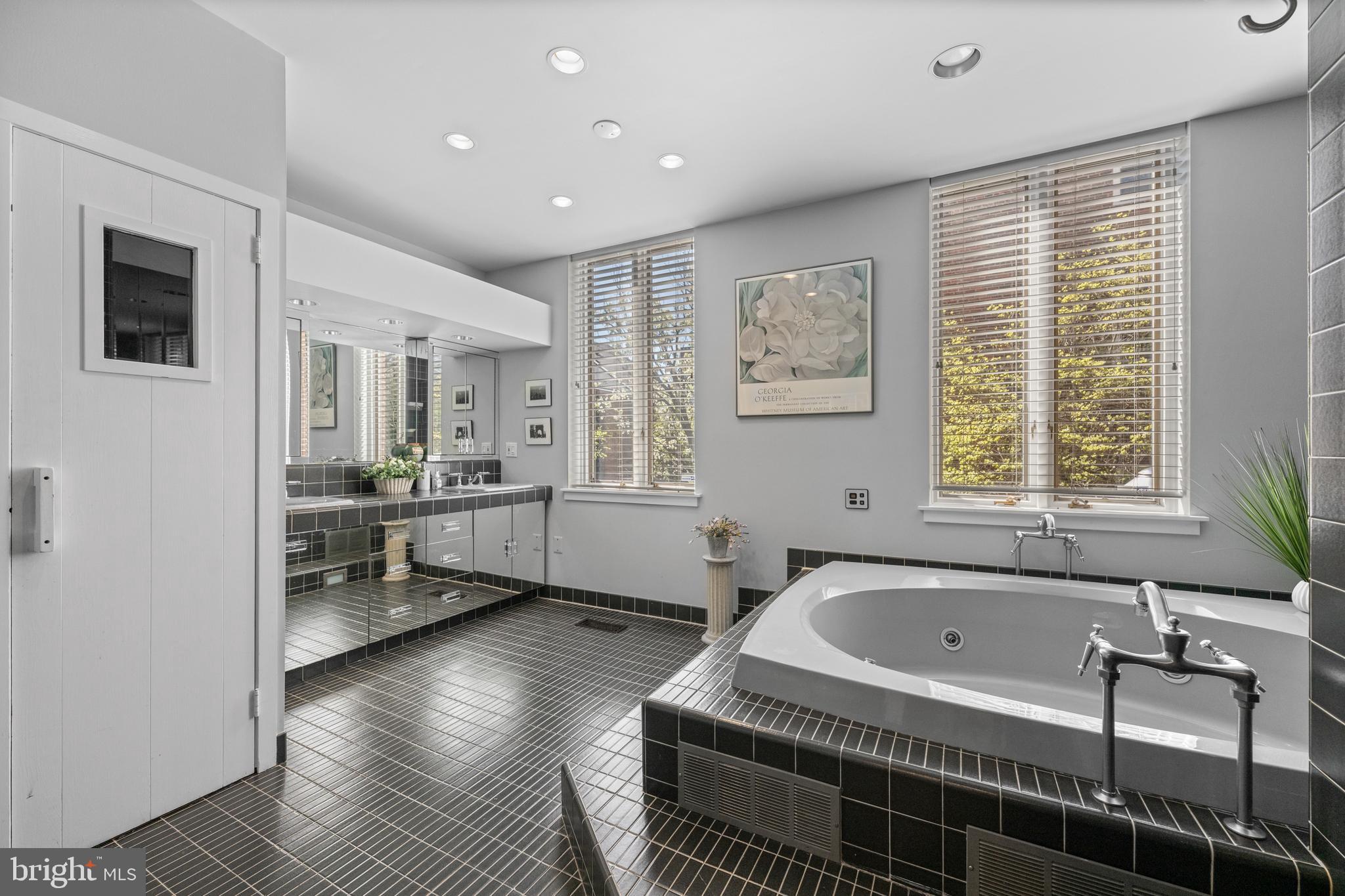 303 Spruce Street Philadelphia, PA 19106 - Photo 15 of 30 a bathroom with a tub sink and mirror