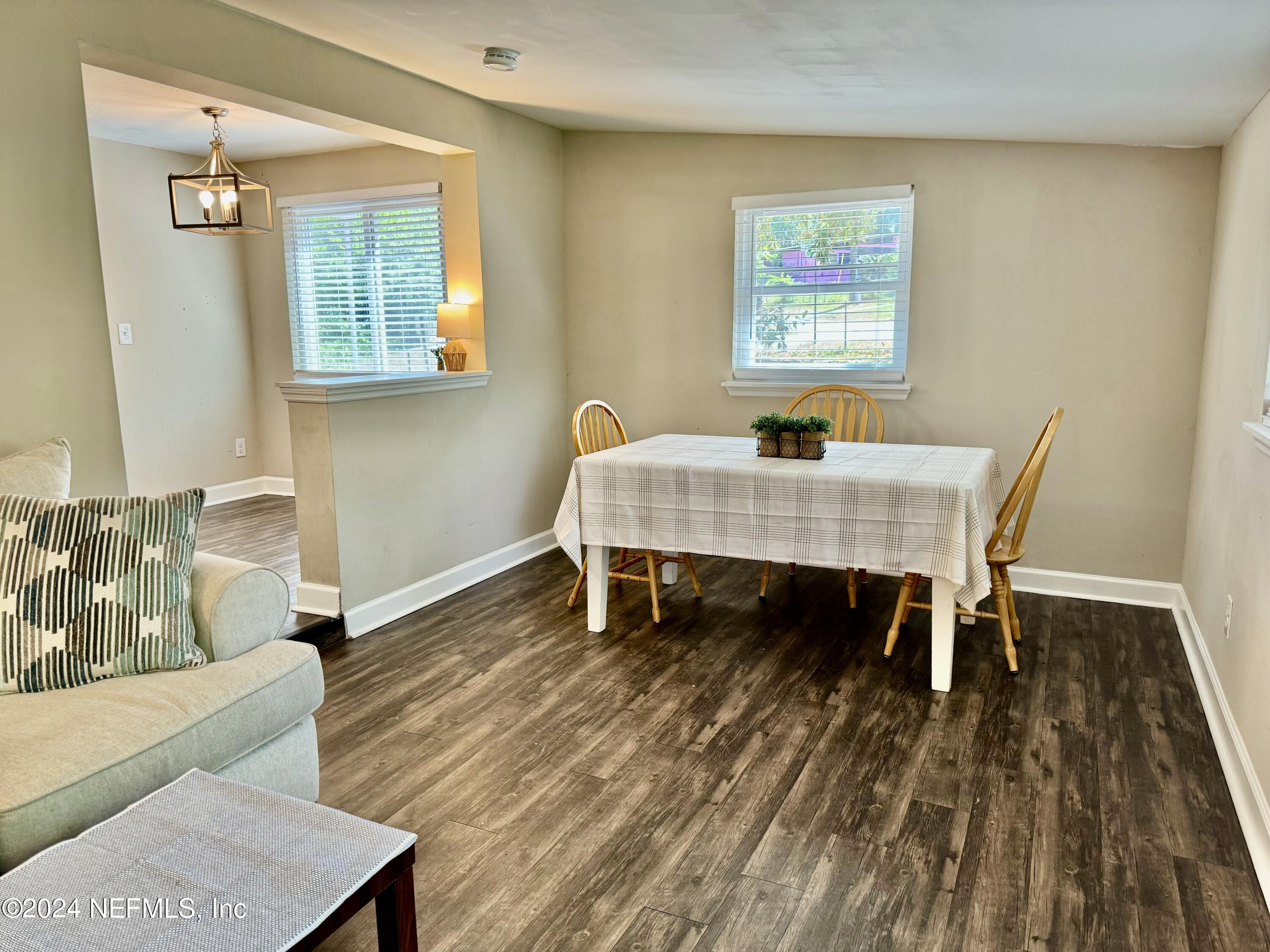 398 Gwinnett Road Orange Park, FL 32073 - Photo 20 of 40 a workspace with wooden floor