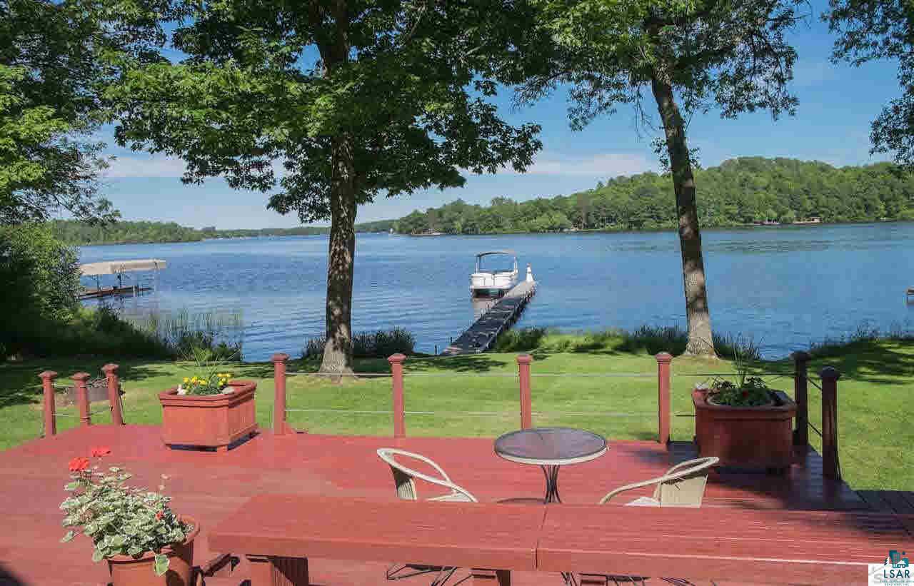 7138 South Phillips Road Lake Nebagamon, WI 54849 - Photo 3 of 25 Deck View