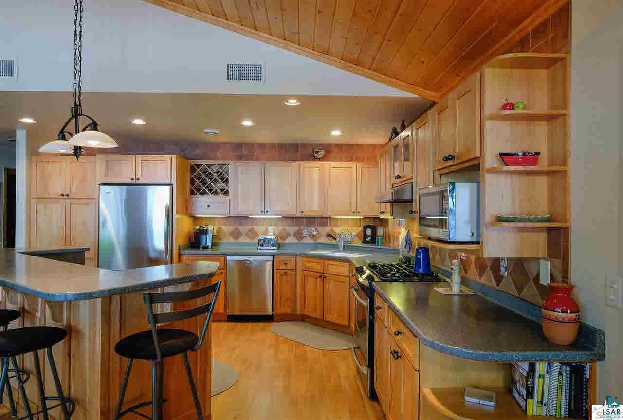7138 South Phillips Road Lake Nebagamon, WI 54849 - Photo 5 of 25 Kitchen