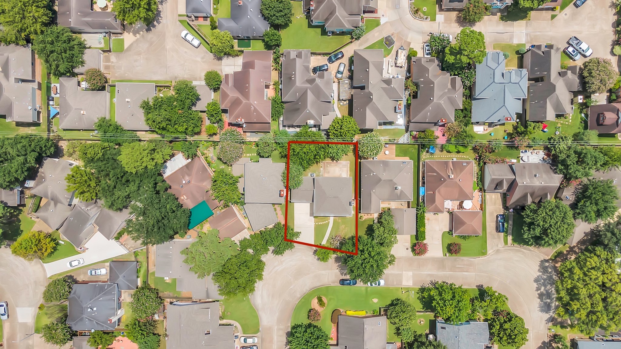 12818 Chamberlain Drive Houston, TX 77077 - Photo 32 of 32 an aerial view of multiple house