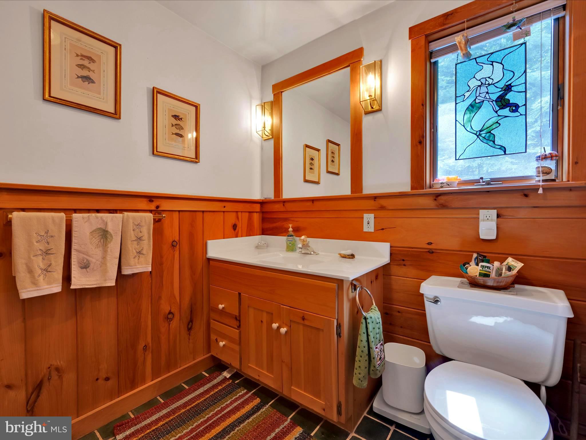 506 Hemlock Lane Lebanon, PA 17042 - Photo 36 of 63 a bathroom with a toilet a sink and a mirror