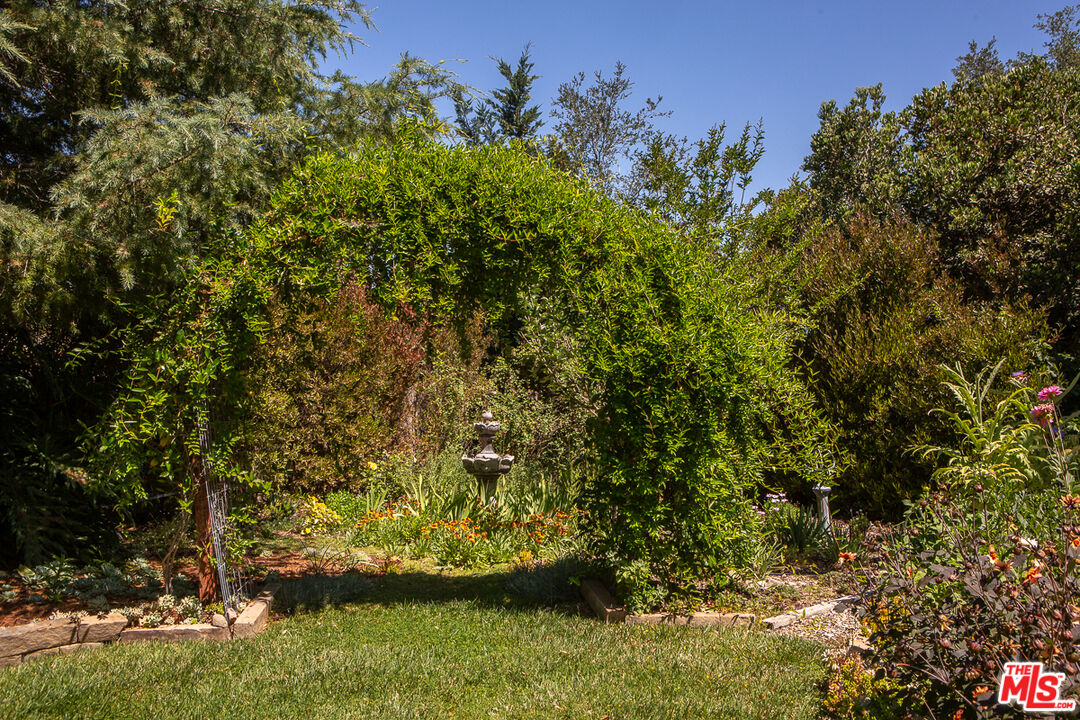 969 Vintage Way Los Alamos, CA 93440 - Photo 23 of 59 a view of a garden with a tree