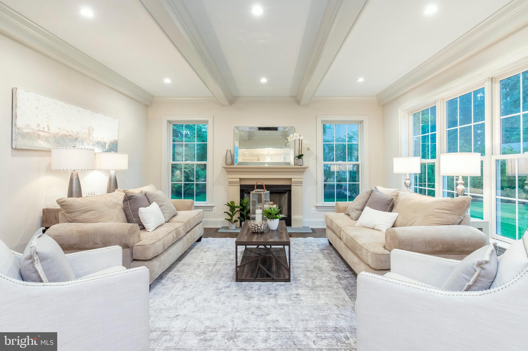 626 Broad Acres Road Narberth, PA 19072 - Photo 13 of 37 Family room with fireplace
