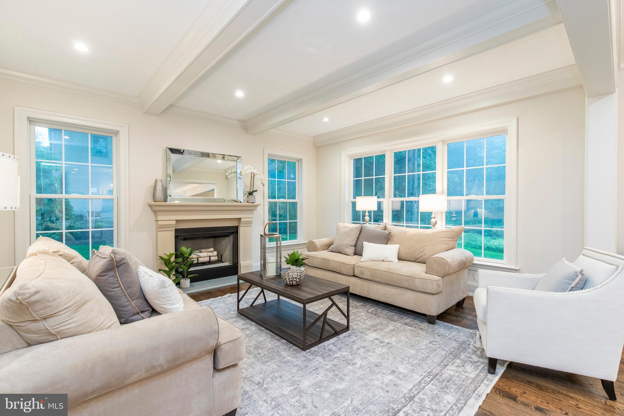 626 Broad Acres Road Narberth, PA 19072 - Photo 14 of 37 Family room with fireplace