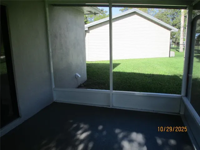a view of outdoor space and window