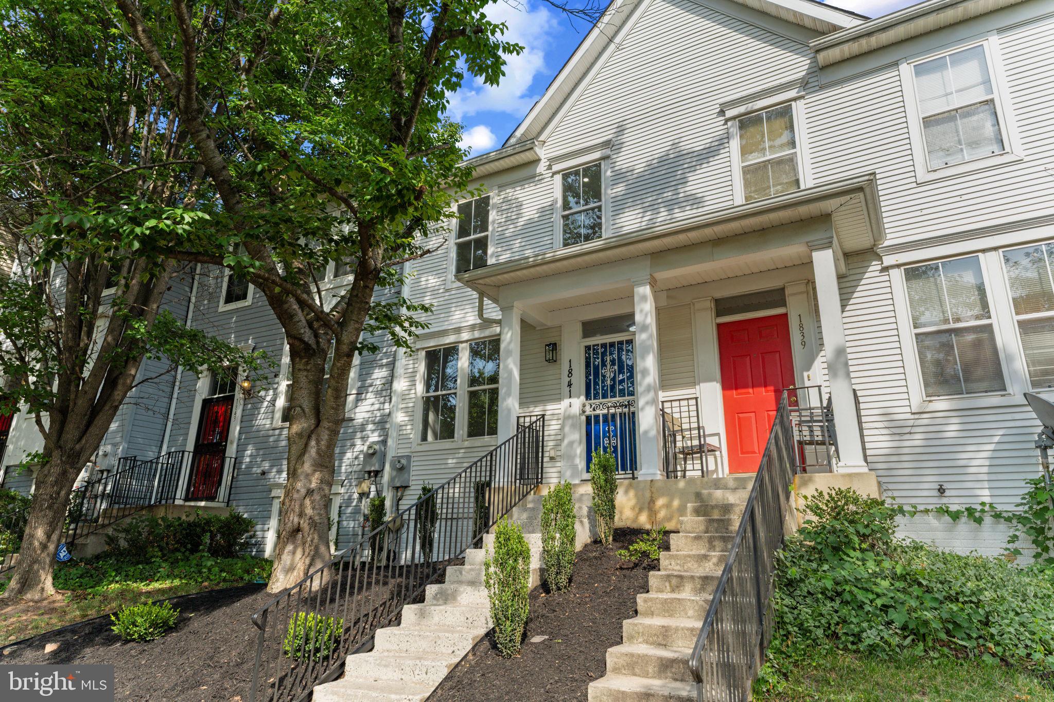 1841 Tubman Road Southeast Washington, DC 20020 - Photo 4 of 34 Exterior Front Walk Up Entrance