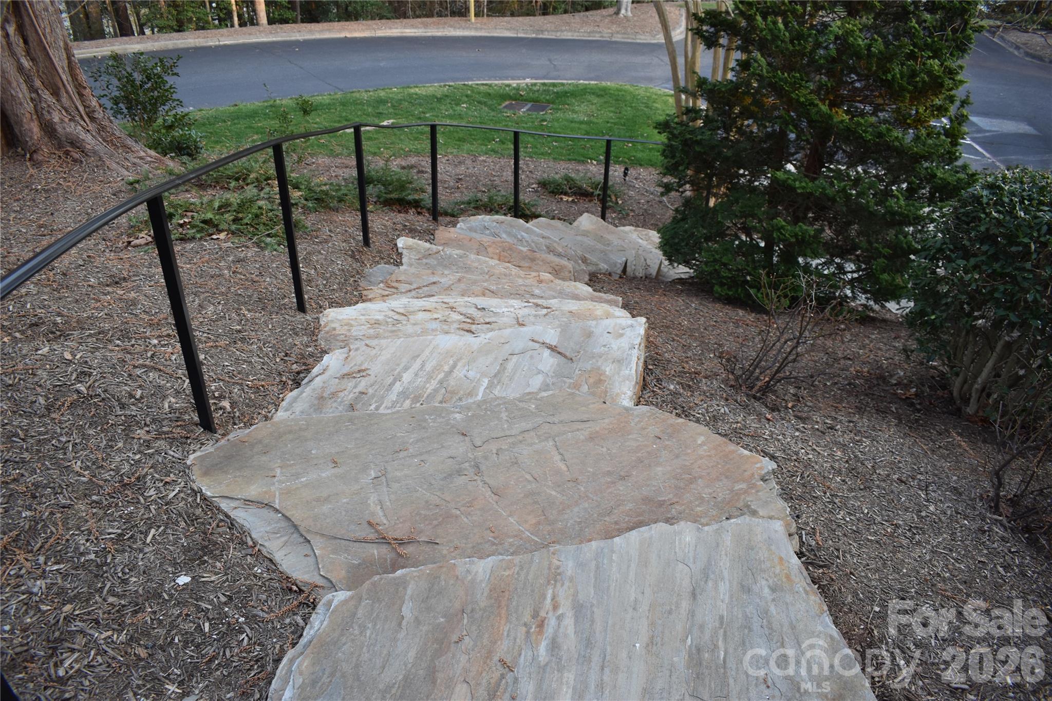 1388 Old Dry Creek Road Morganton, NC 28655 - Photo 29 of 39 a view of a backyard with a patio