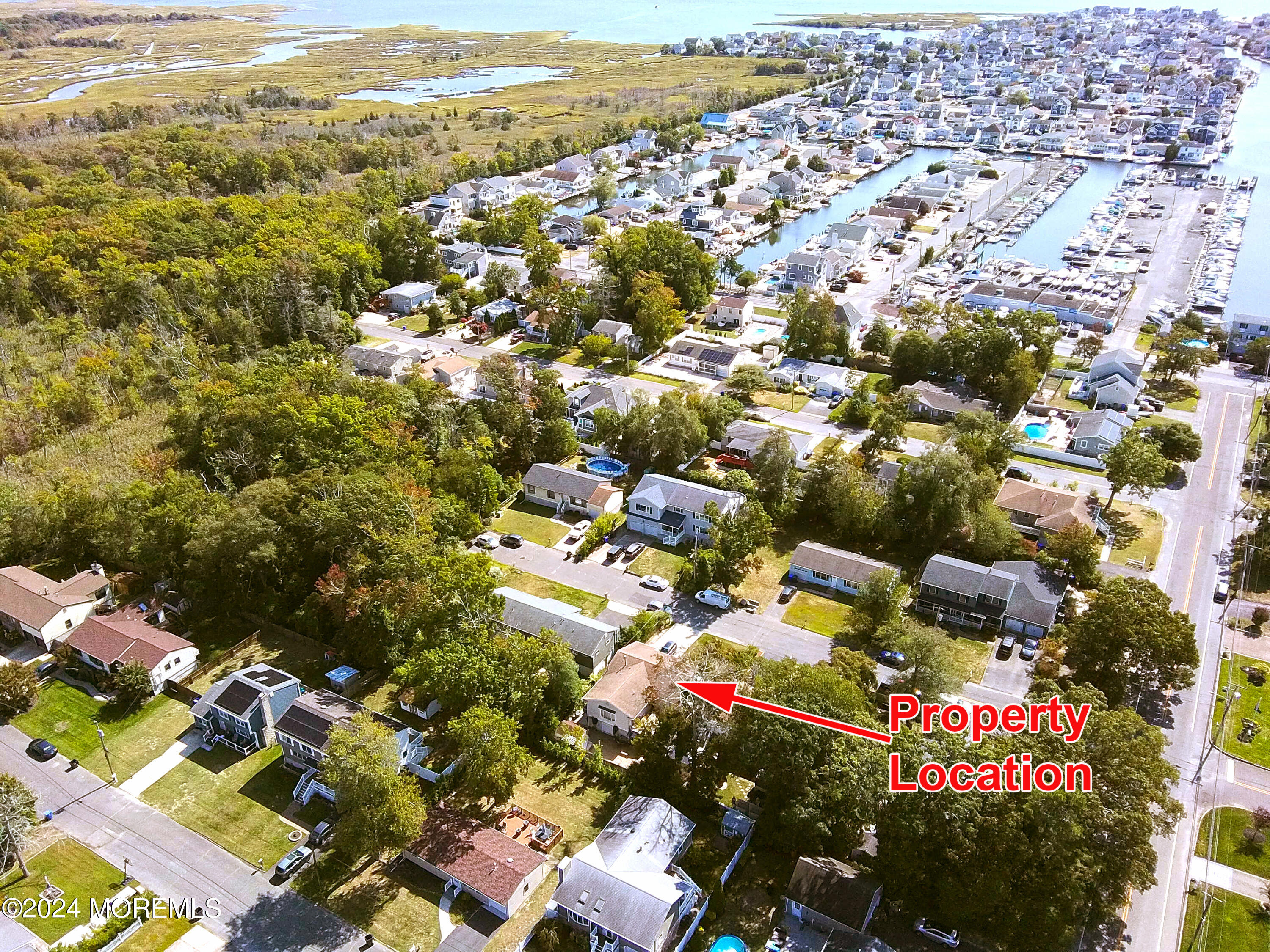 62 Capri Drive Brick, NJ 08723 - Photo 18 of 22 an aerial view of residential houses with outdoor space