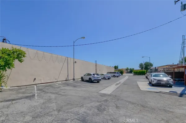 a car parked on the side of the road