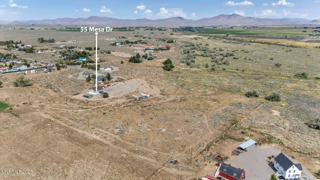 a view of a lake with mountain