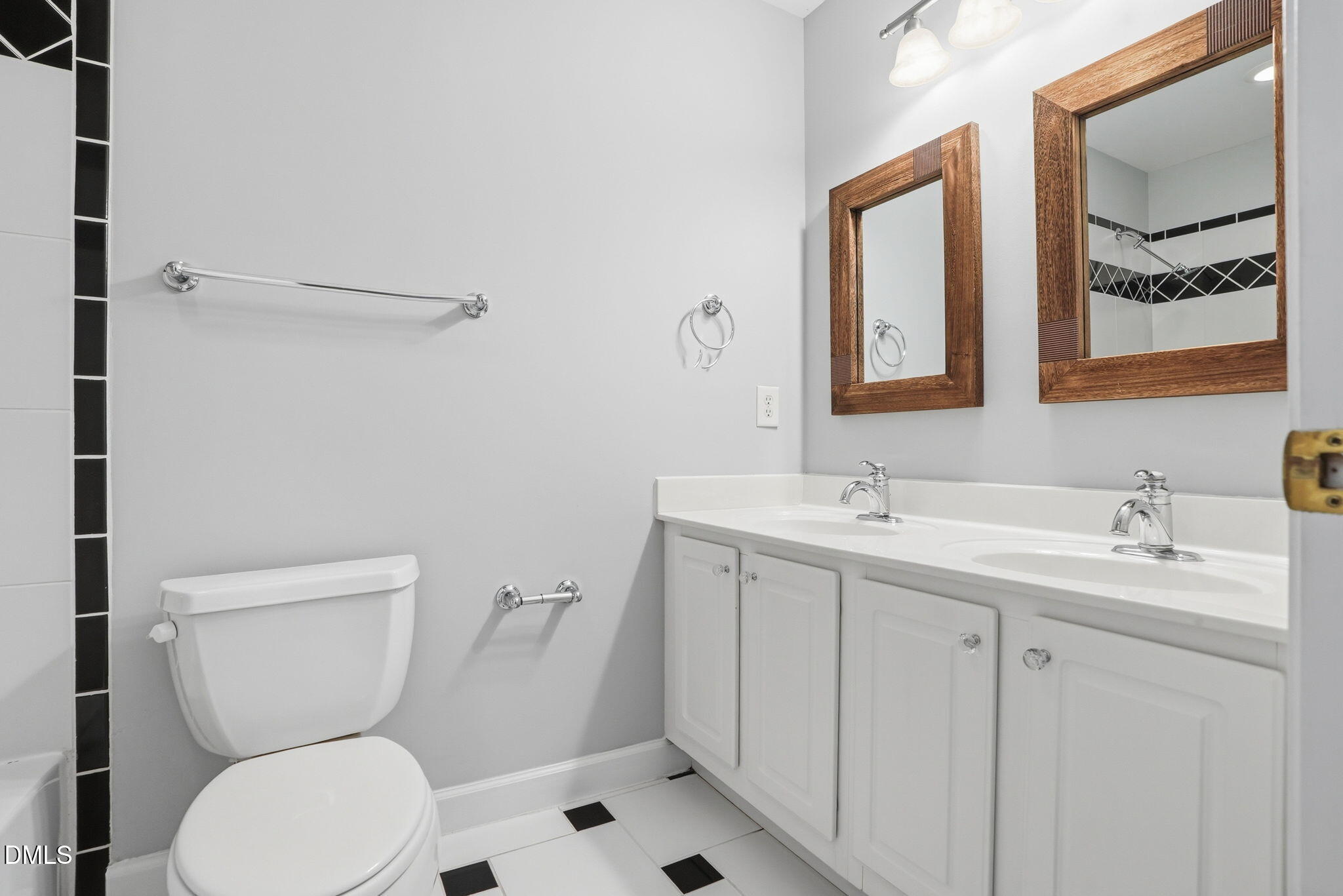 7 Morgans Ridge Lane Durham, NC 27707 - Photo 44 of 75 a bathroom with a toilet sink and mirror