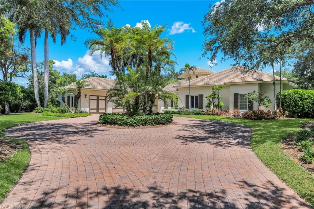 1284 Pocantico Lane Naples, FL 34110 - Photo 1 of 50 Cul-de-Sac Residence w/ Circular Drive on Over 3/4-Acre Estate