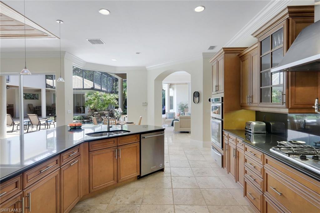1284 Pocantico Lane Naples, FL 34110 - Photo 19 of 50 Stainless Appliances Include Warming Drawer