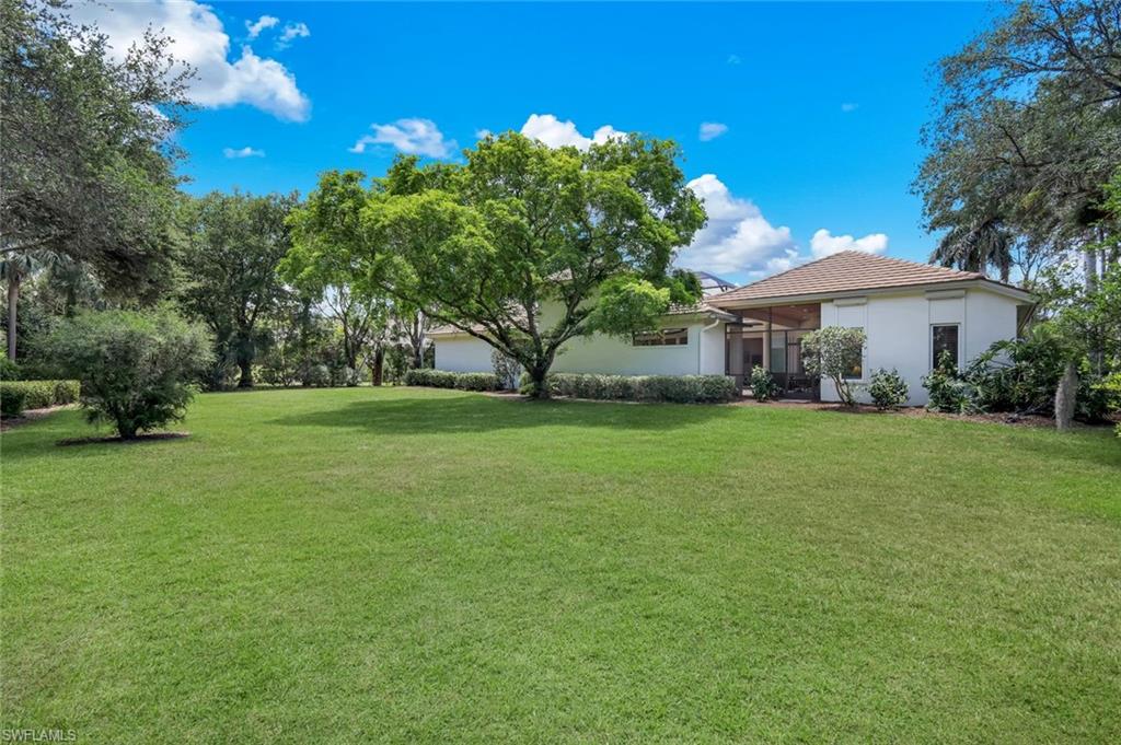 1284 Pocantico Lane Naples, FL 34110 - Photo 2 of 50 Such a Huge Backyard Is a Rare Find!