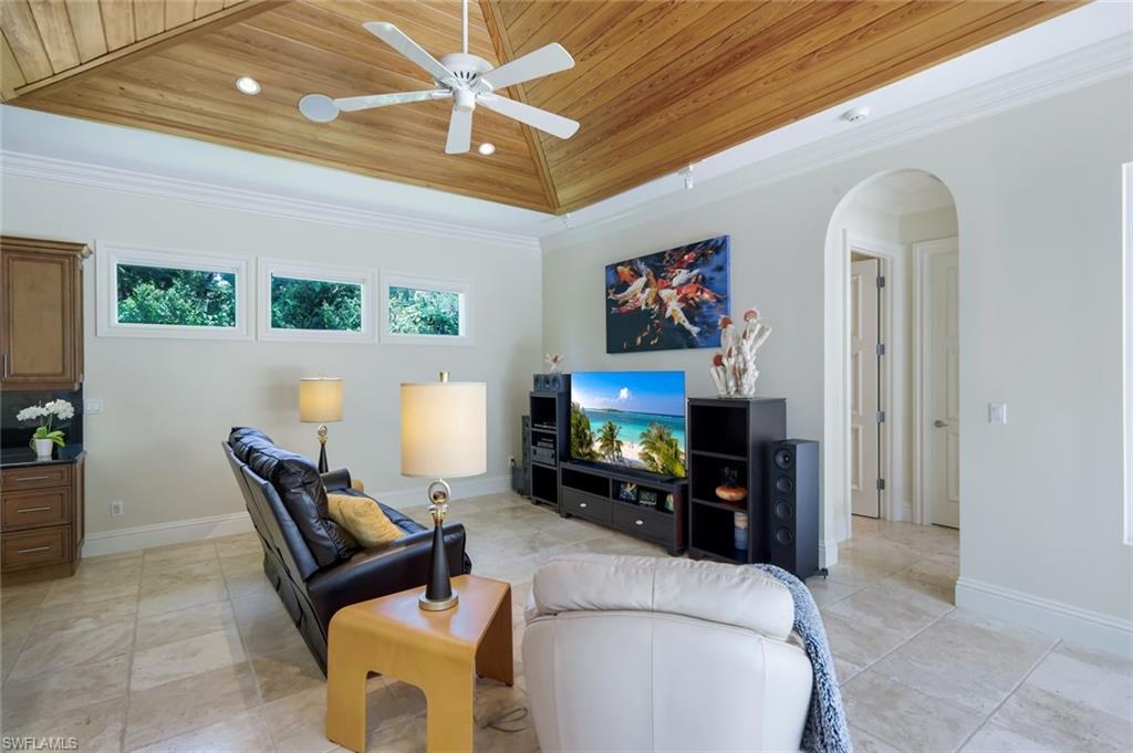 1284 Pocantico Lane Naples, FL 34110 - Photo 22 of 50 Family/Media Space off Open Kitchen