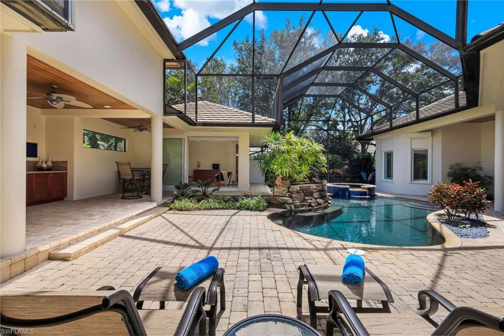 1284 Pocantico Lane Naples, FL 34110 - Photo 25 of 50 The Outdoor Setting Is a True Private Oasis.