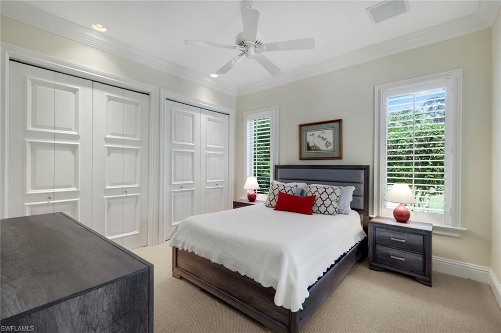 1284 Pocantico Lane Naples, FL 34110 - Photo 39 of 50 Bedroom Suite w/ Full-Wall Closets