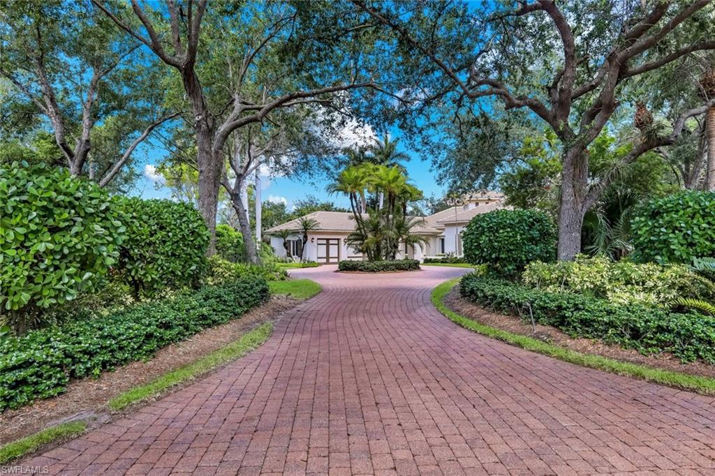 1284 Pocantico Lane Naples, FL 34110 - Photo 48 of 50 Cul-de-Sac Approach Where Privacy Abounds