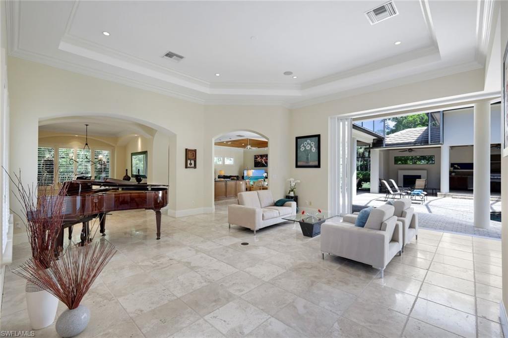 1284 Pocantico Lane Naples, FL 34110 - Photo 6 of 50 Open Great Room Plan for Seamless Flow